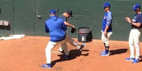 【MLB】次回登板回避の菊池雄星がブルペン入り　右足の使い方を意識して40球投げる
