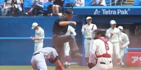 打線沈黙で宿敵に完敗。春は３位で全日程を終える／慶大３回戦