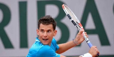 ティームが4年連続でベスト8進出。地元モンフィスをストレート快勝で撃破[全仏オープン]