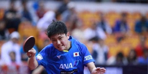 【卓球】張本、中国香港の実力者下し準決勝進出＜中国OP・男子＞