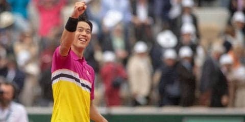 錦織 対ペール戦の決め手とナダル戦で必要なものはともに「高い集中力とバックハンドの精度」[全仏オープン]