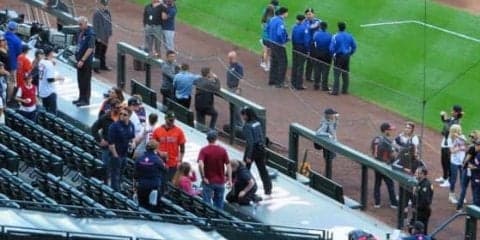 【MLB】打撃練習中に女性の頭部にボール当たる　今度は防球ネットが下がる前の事故