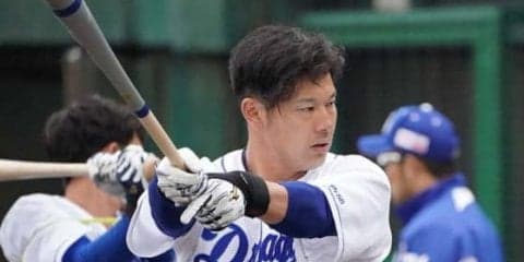 中日堂上、代打で今季2本目の満塁弾！　鷹バンデンハークは6回1死まで完全投球も…