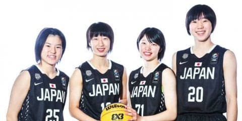 ウインターカップで活躍した選手が集結、3x3日本代表がU18ワールドカップに挑む