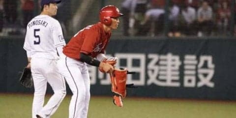 広島・西川、球団2位タイの26試合連続安打　4回に左越え適時二塁打