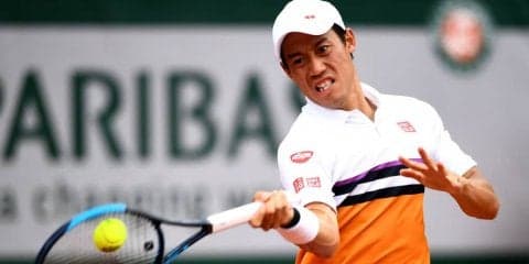 【速報】錦織対ナダル 第3セット途中で悪天候により試合が一時中断[全仏オープン]