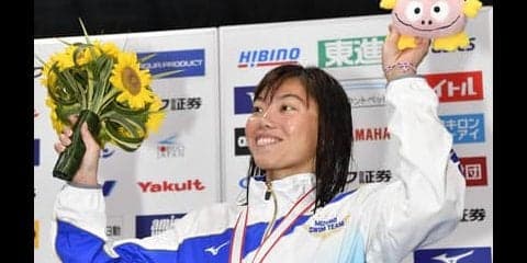号泣した日もあった青木玲緒樹。女子平泳ぎ日本代表のピンチを救った