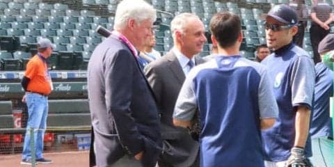 【MLB】イチロー氏、フリー打撃で快投13分！愛弟子ゴードンには身振り手振り助言も