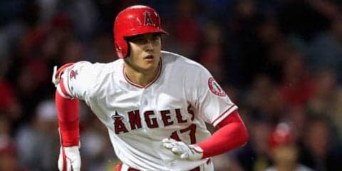 【MLB】大谷翔平、第1打席で中前打！ア軍好投手から3試合12打席ぶり快音