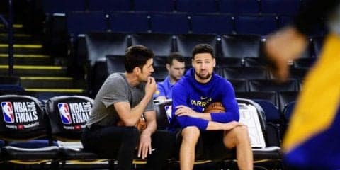 ホームでの第3戦出場を望むクレイ・トンプソン「出られないとは思っていない」