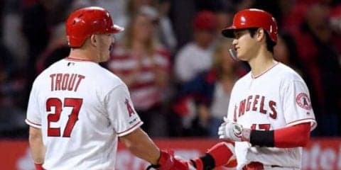 【MLB】大谷翔平、4号2ランは“トラウタニ”合作弾　相手右腕「少し疲れてしまった」