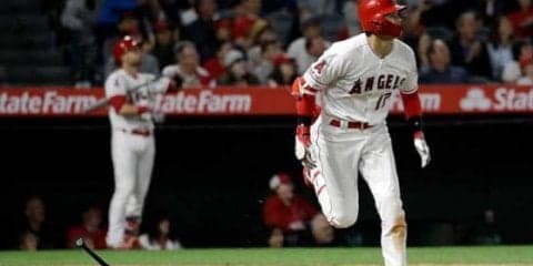 【MLB】大谷翔平、“トラウタニ”合作弾にファン歓喜　「トラウトとオオタニが両方いる」
