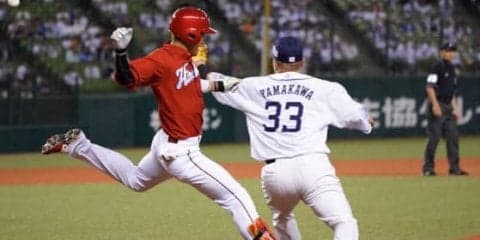 広島西川、球団単独2位の27試合連続安打！　第5打席で二塁内野安打