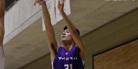 新戦力躍動　14点差で山梨学下す／関東大学新人戦 