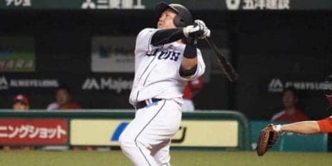 西武、5発14安打9得点と打線爆発！　郭俊麟6回2失点で今季初勝利、広島カード負け越し