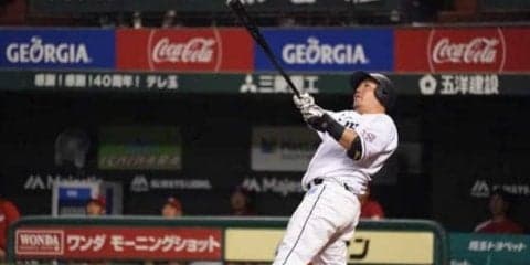 西武山川が止まらない！　今季2度目の2打席連発25号ソロ、驚異の65発ペース