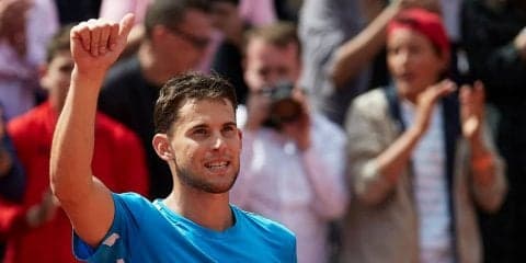 ティームが4年連続ベスト4進出。チャンスすら与えず圧勝でジョコビッチとの準決勝へ[全仏オープン]