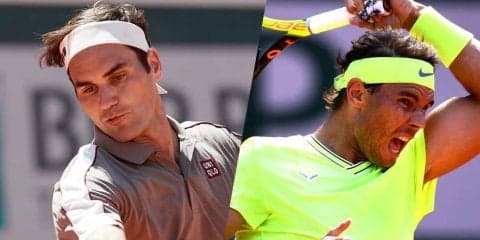 【速報予定】ナダルVSフェデラー。約1年半ぶり39度目の対戦は19時50分開始予定[全仏オープン]