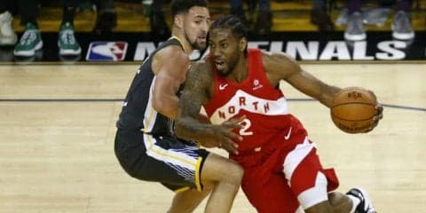 レナードがプレーオフキャリアハイの36得点、敵地で連勝のラプターズが優勝へ王手