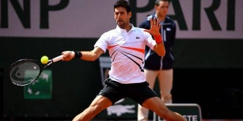 【速報】ジョコビッチが第4セットを取り、最終セットへもつれ込む。ティームとの準決勝[全仏オープン]