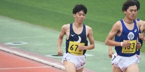 【陸上競技部】 ８００㍍で一ノ宮が課題残る８位