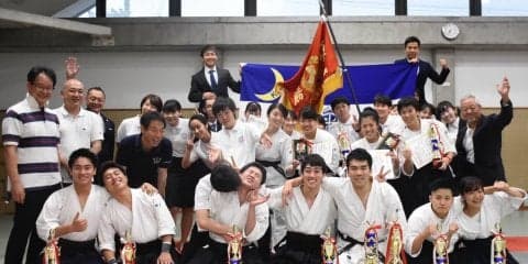 【合気道部】　演武競技で創部初の全種目優勝！　乱取競技でも関西制覇成し遂げ、４年生は引退