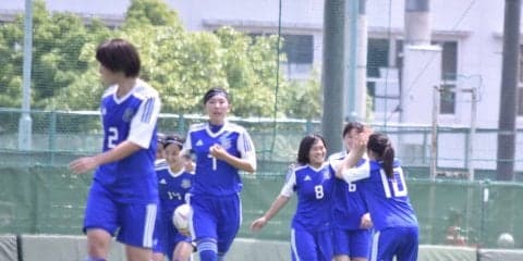 【サッカー部女子】　得点も終盤に失点し、聖泉大に１－２で敗北