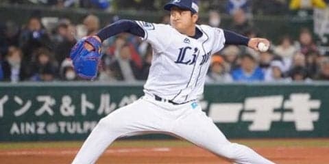 西武佐野、危機救う4回零封の快投　先発を告げられたのは前日朝10時の電話