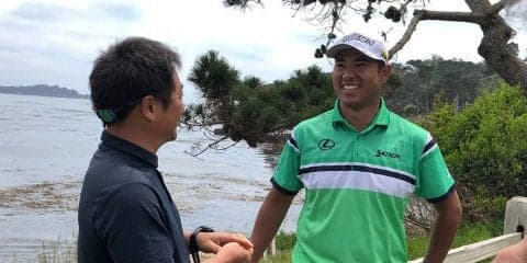 松山英樹、ペブルビーチの景色は「最高！」　悲願のメジャー初Vなるか