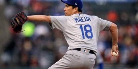 【MLB】前田健太、大谷翔平に先制ソロ被弾　初回2死から2四死球2安打5失点