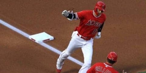 【MLB】大谷の「完璧な落とし」!?　“前田撃ち”弾丸7号の後に“シフト破り”の絶妙安打