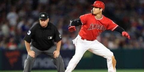 【MLB】大谷の走塁用グラブは「トランスフォーマー」!?　敵地TV注目で“大喜利”状態に…