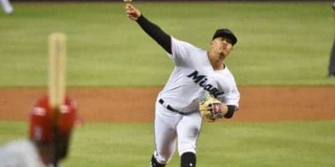 【MLB】日系3世ヤマモト、デビュー戦勝利　米ファン驚愕「えぐいスライダー」が話題