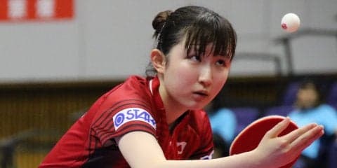 早田ひな「まずは楽しみたい」　予選快勝で決勝トーナメントへ＜ライオン卓球ジャパンOP荻村杯＞