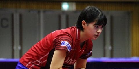 16歳長崎「技術の面で気持ちの面をコントロールできた」 本戦進出＜ライオン卓球ジャパンOP荻村杯＞
