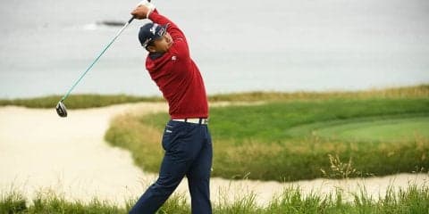 進藤大典「自信を持って打てているから、残りの3日間が楽しみ」全米オープン初日を振り返る