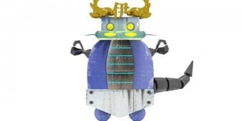 ロッテ、中日交流戦ポスター“龍ロボ”の詳細判明！　熊本出身のヘッドとは？