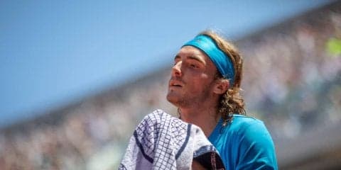 チチパス 初戦敗退。ダブルフォルトへの異議が命運を分ける[ATP250 スヘルトーヘンボス]