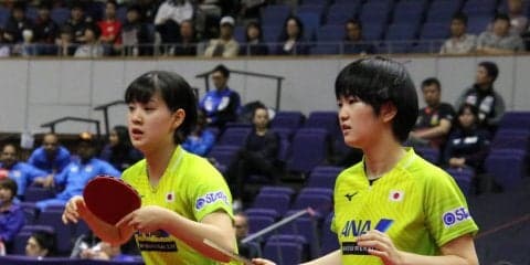木原/長崎組が8強入り　出澤/大藤は世界1位・2位のペアと対戦＜ライオン卓球ジャパンOP荻村杯＞