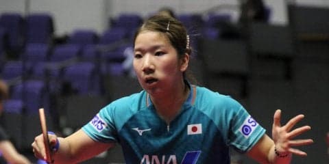 森さくらが日本選手対決を制し2回戦進出　女子単16強出揃う＜ライオン卓球ジャパンOP荻村杯＞