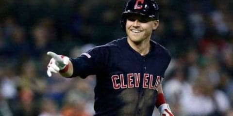 【MLB】インディアンス・バウアーズのサイクル安打、大谷翔平に続く2日連続達成は107年ぶり