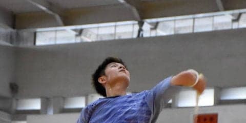 【バドミントン部】 戸内が準決勝に進出！