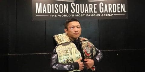 世界初！堀口恭司が総合格闘技２冠の快挙を聖地・MSGで達成！「那須川君、やろうよ」に続いて…