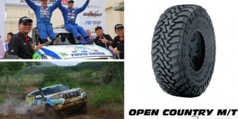 トーヨータイヤ、哀川翔率いる FLEX SHOW AIKAWA Racing などをサポート　アジアンラリー