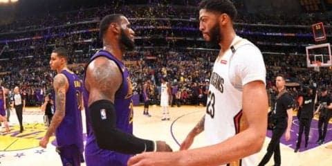 大型トレードがついに実現、アンソニー・デイビスはレイカーズでレブロンと共闘