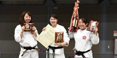 【拳法部】 全国選抜大会で男子は８強止まりも、女子が３位！