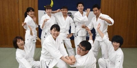 【合気道部】　１年生が毎年恒例のコミック演武を披露