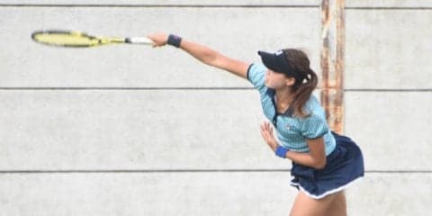 ‪【庭球部女子】‬　男子に続き女子も全敗で関関戦に敗北