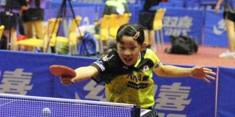 “怪童”張本美和、ジュニア・カデットで共に16強入り＜ジュニアサーキット・中国OP＞