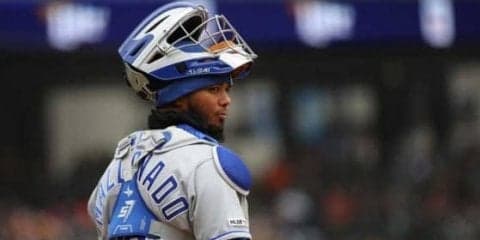 【MLB】守備防具にネクタイを…大谷翔平の元女房役の父の日スタイルが話題「最高！」